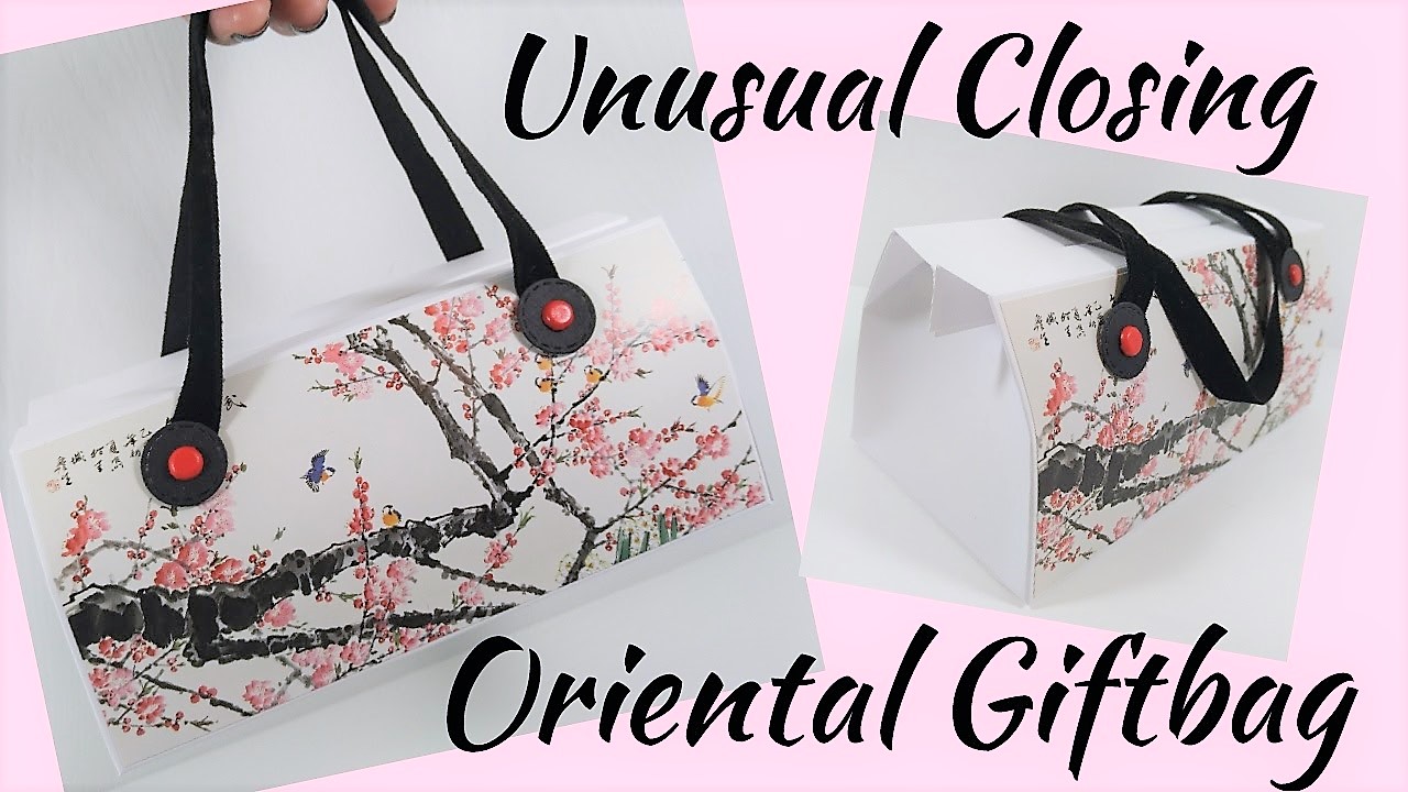 Unusual Close Oriental Gift Bag