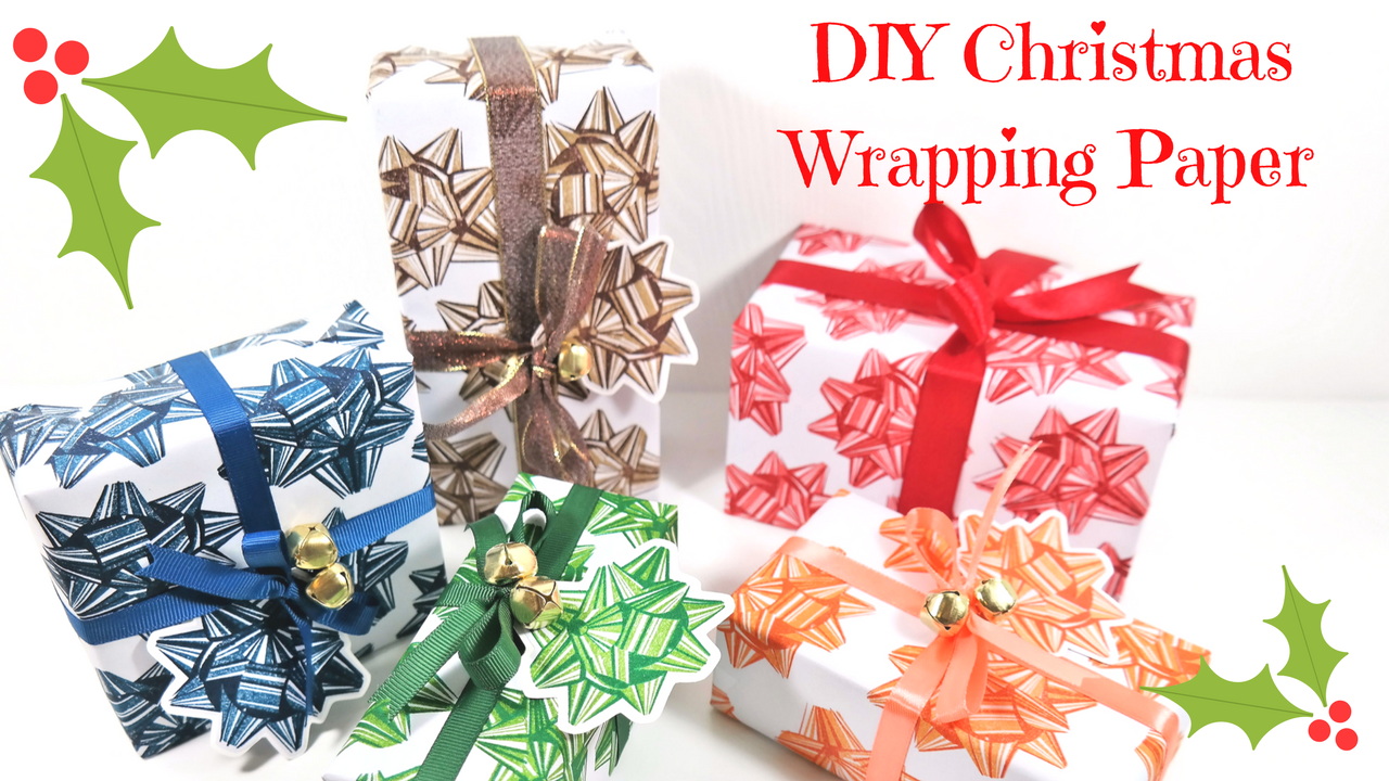 DIY Christmas Wrapping Paper