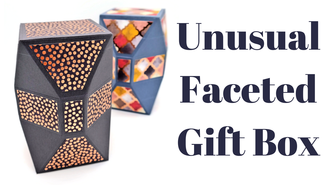 Unusual Faceted Gift Boxes