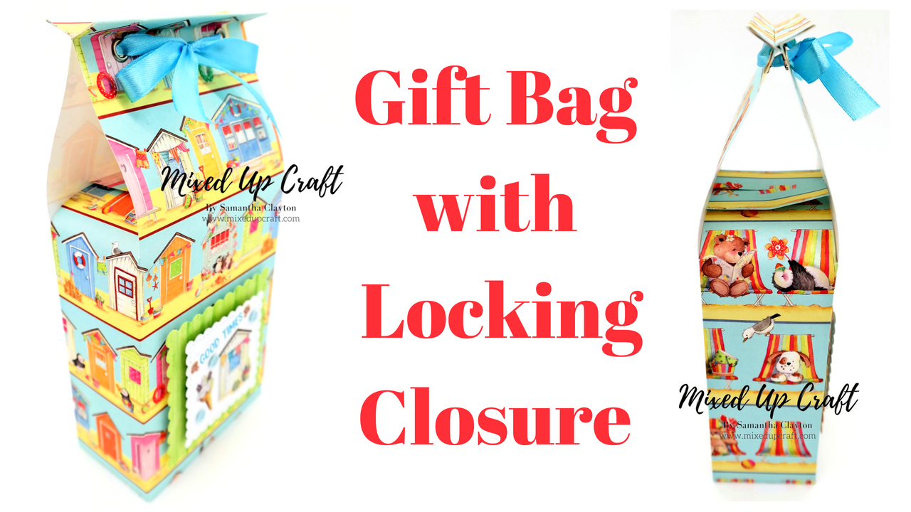 Gift Bag with Locking Closure