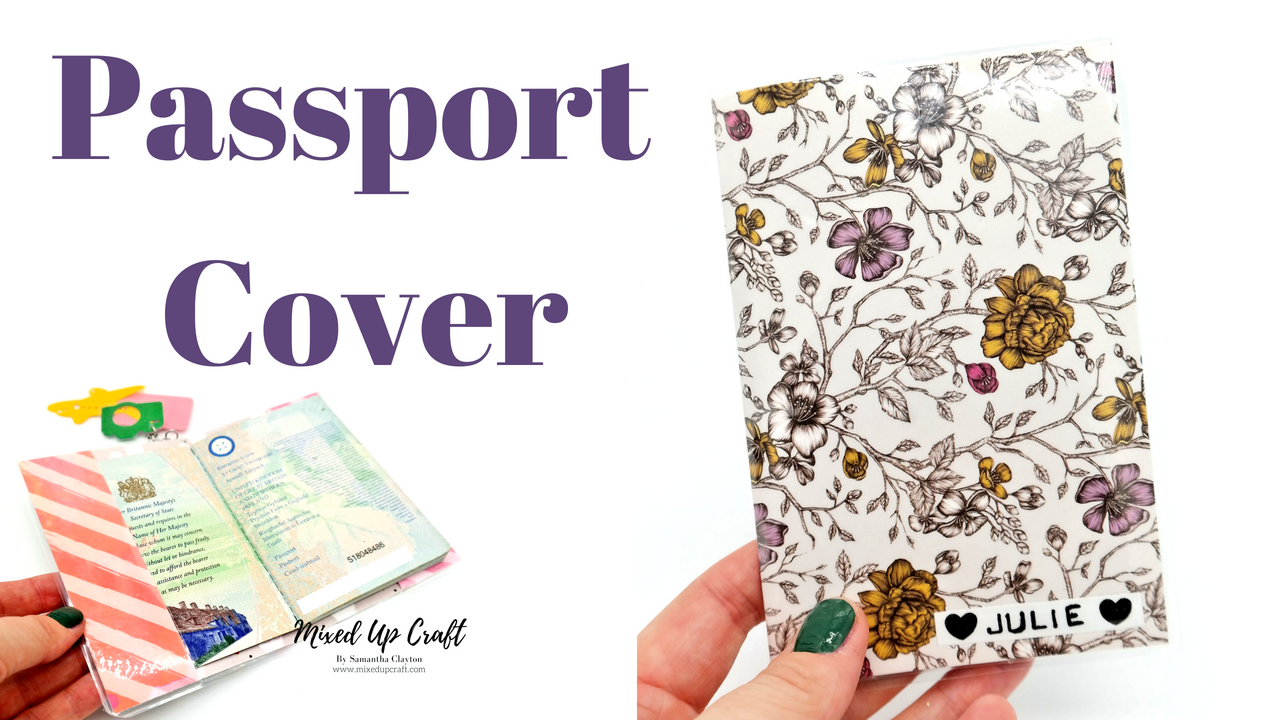 DIY Laminated Passport Covers