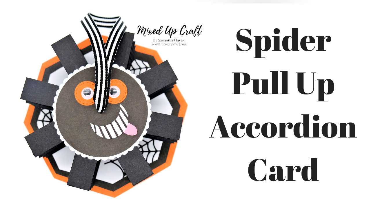 Spider Pull Up Accordion Card