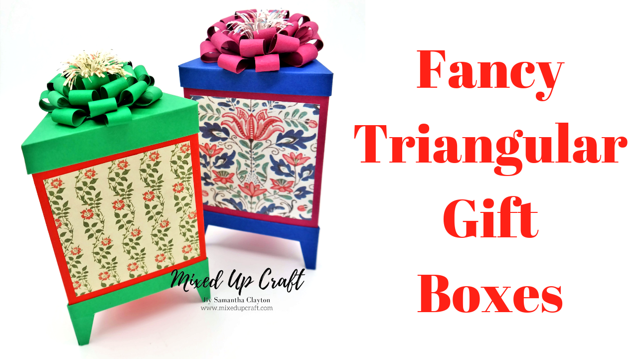 Fancy Triangular Gift Boxes