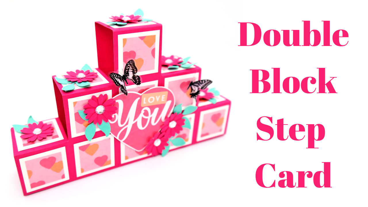 Double Block Step Card