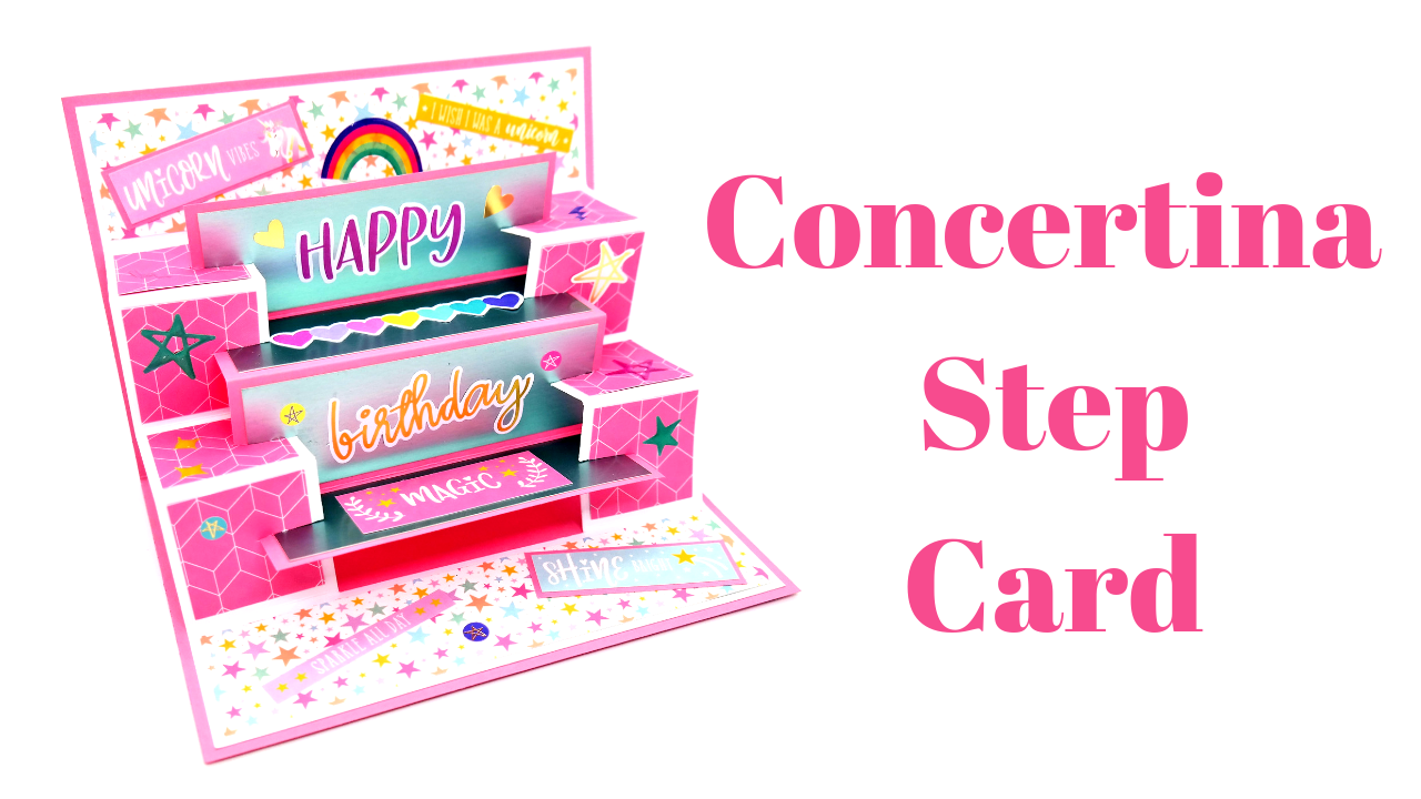Concertina Step Card