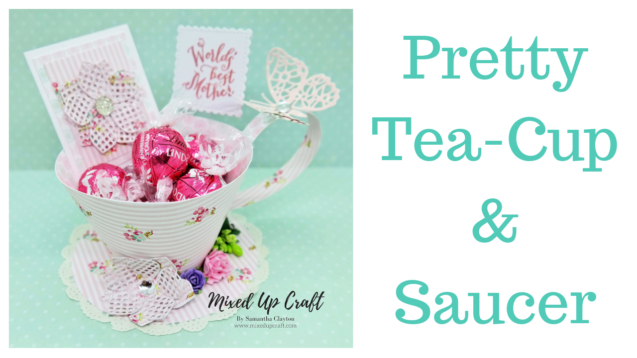 Pretty Tea-cup & Saucer