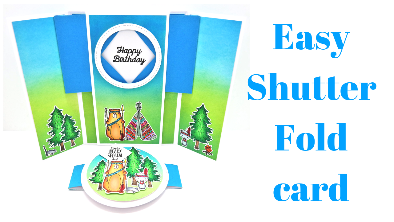 Easy Shutter Fold Card