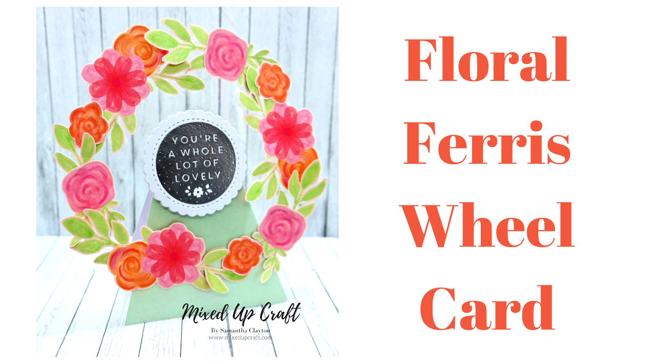 Floral Ferris Wheel Card