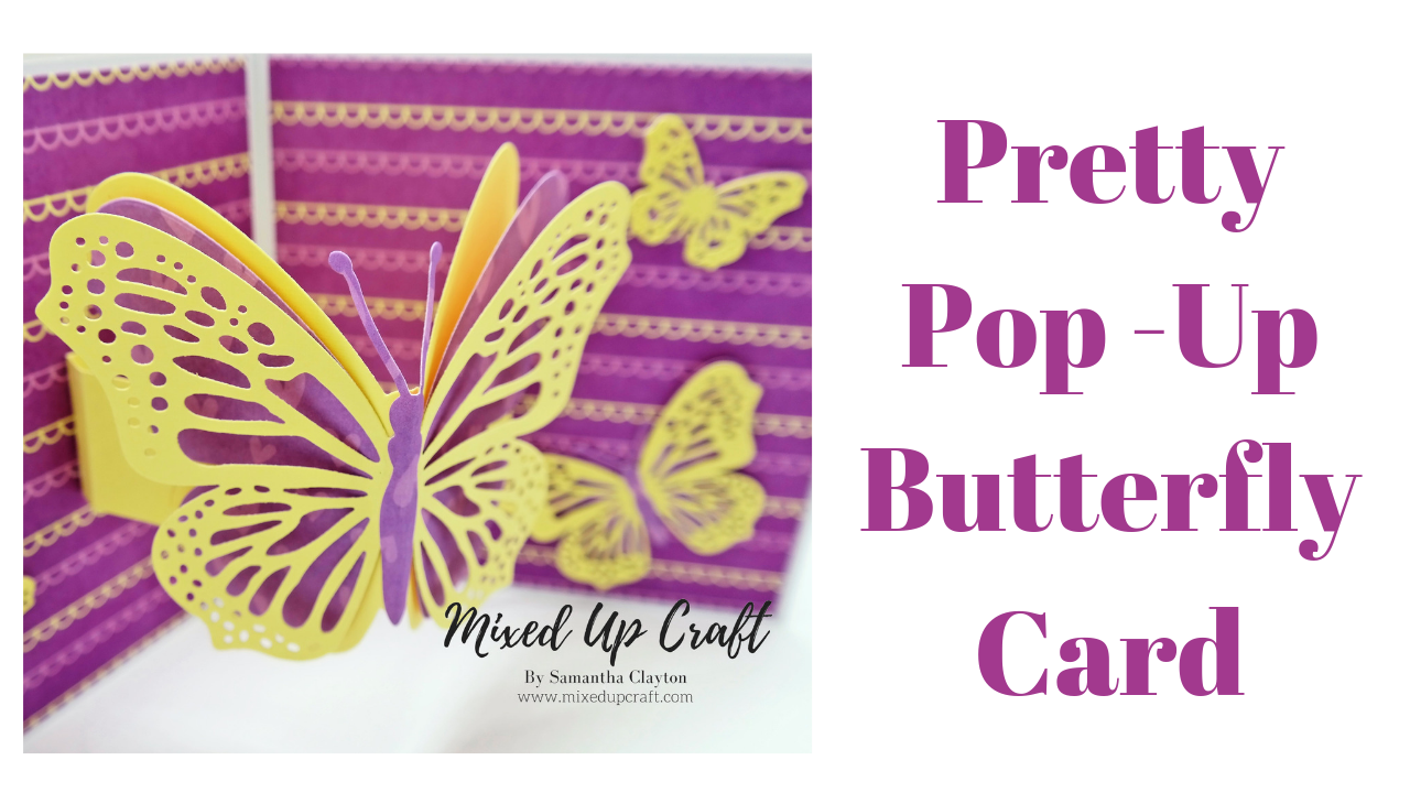 Pretty Pop-Up Butterfly Card