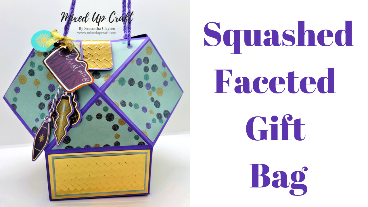 Squashed Faceted Gift Bag