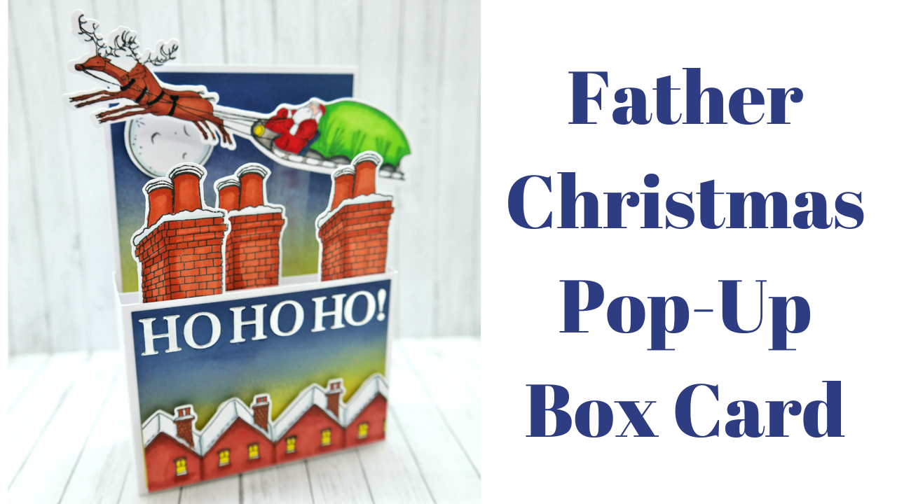 Father Christmas Pop Up Box Card