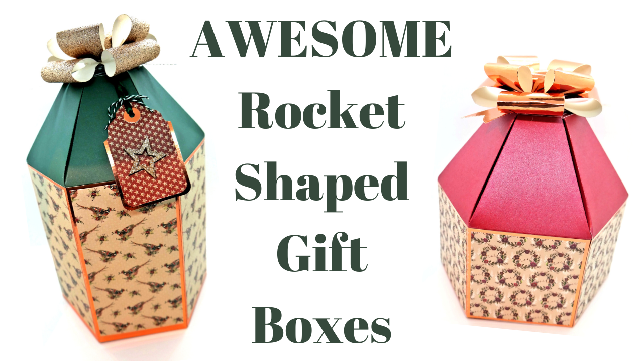 Awesome Rocket Shaped Gift Boxes!