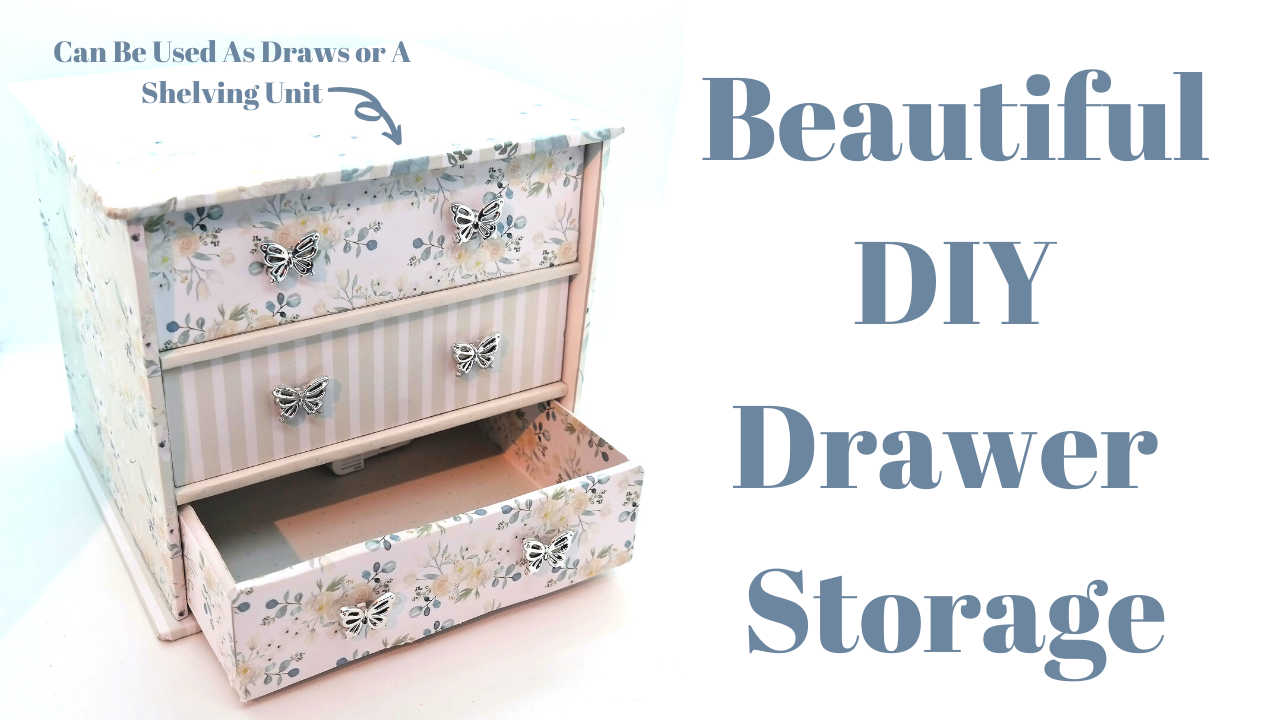Beautiful DIY Drawer Storage