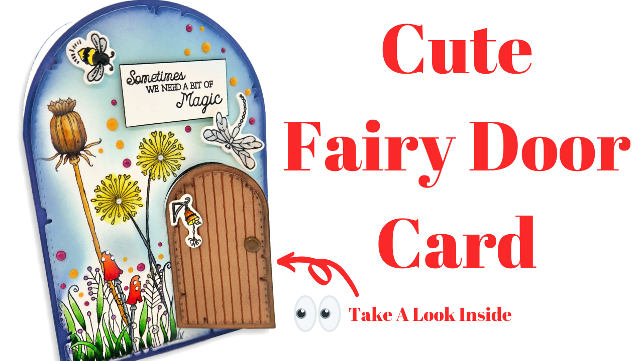 Cute Fairy Door Card!