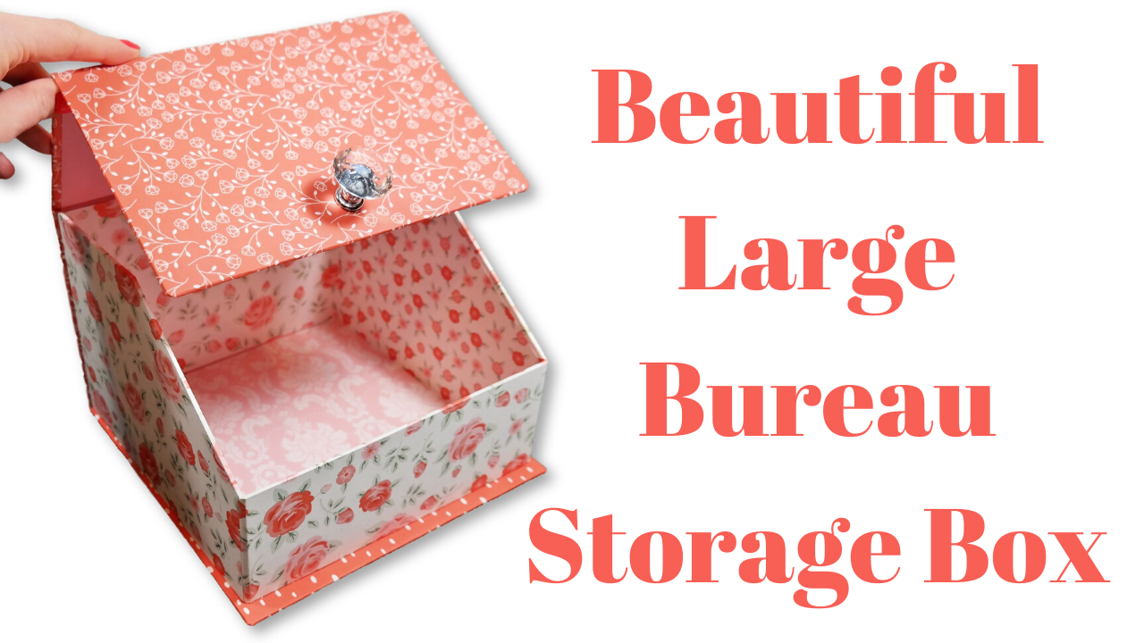 Beautiful Large Bureau Storage Box