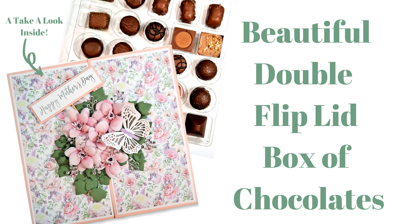 Beautiful Double Flip Lid Box of Chocolates