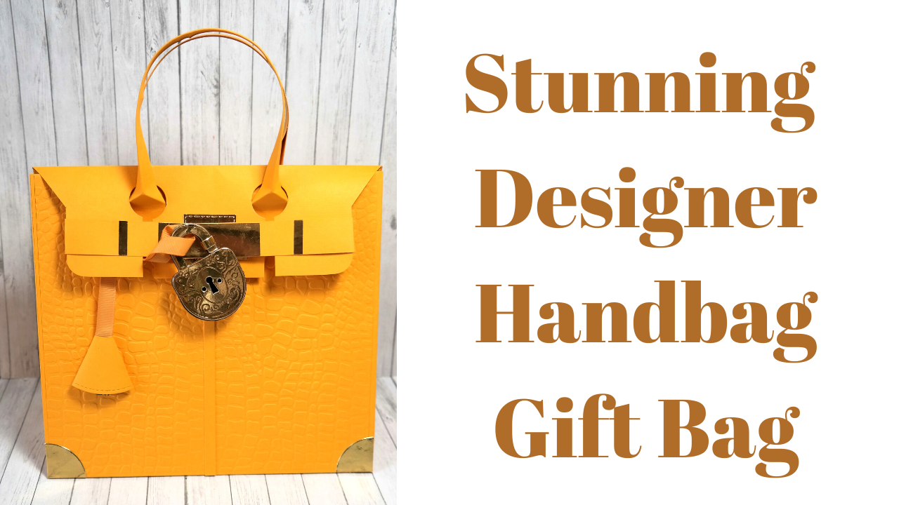 Stunning Designer Handbag Gift Bag