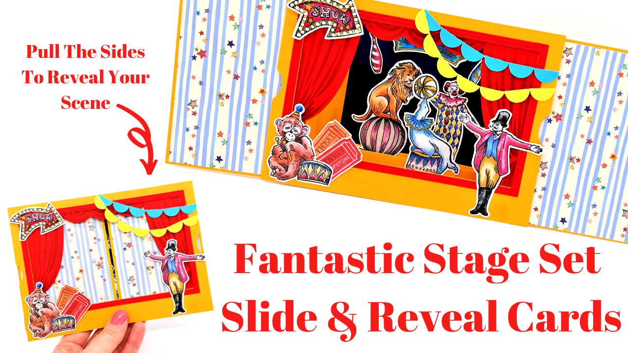 Theatre Stage, Slide & Reveal Cards