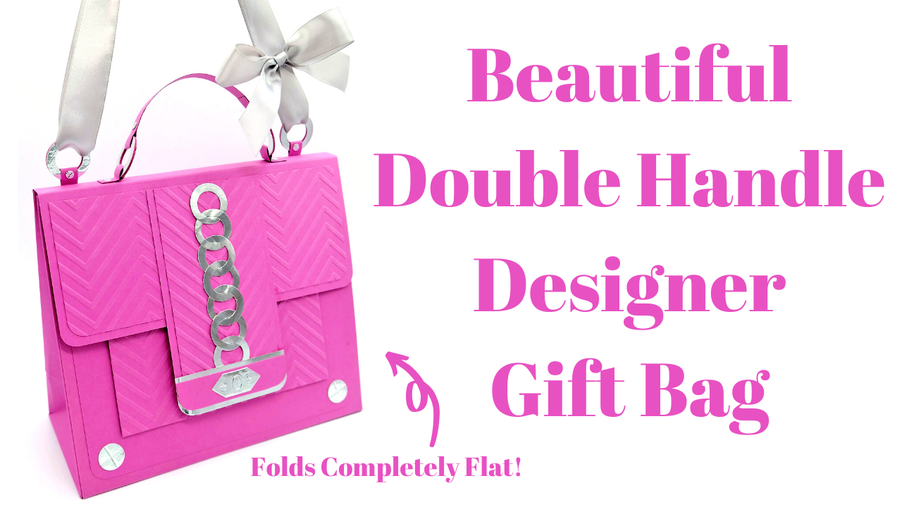 Beautiful Double Handle Designer Gift Bag