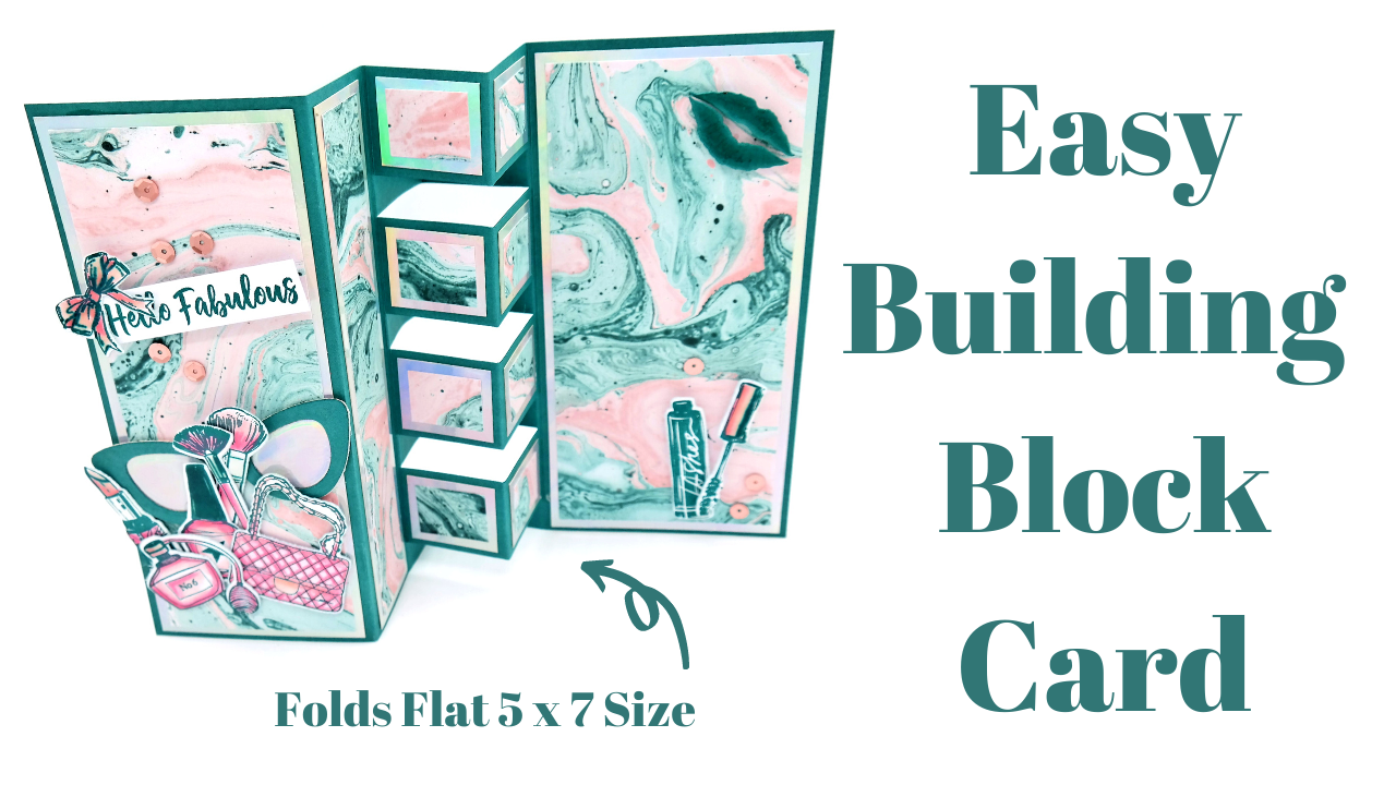 Easy Building Block Card