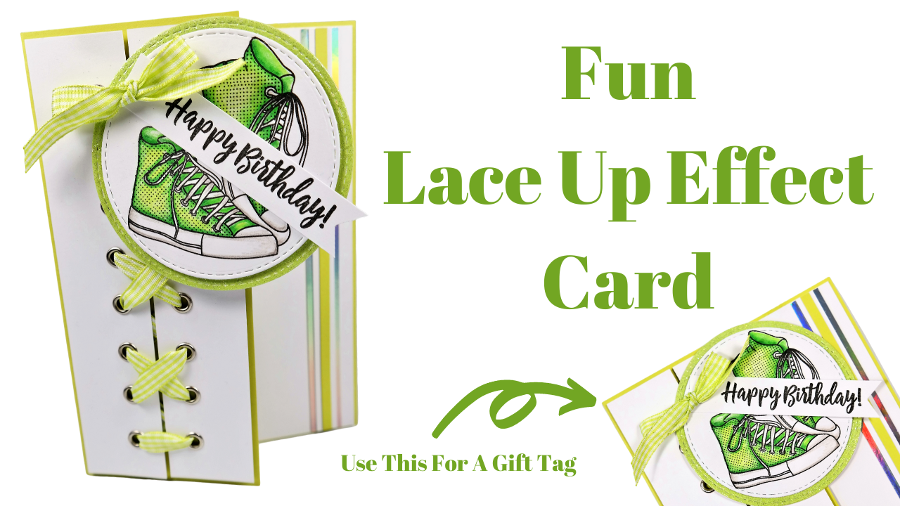 Fun Lace-Up Effect cards