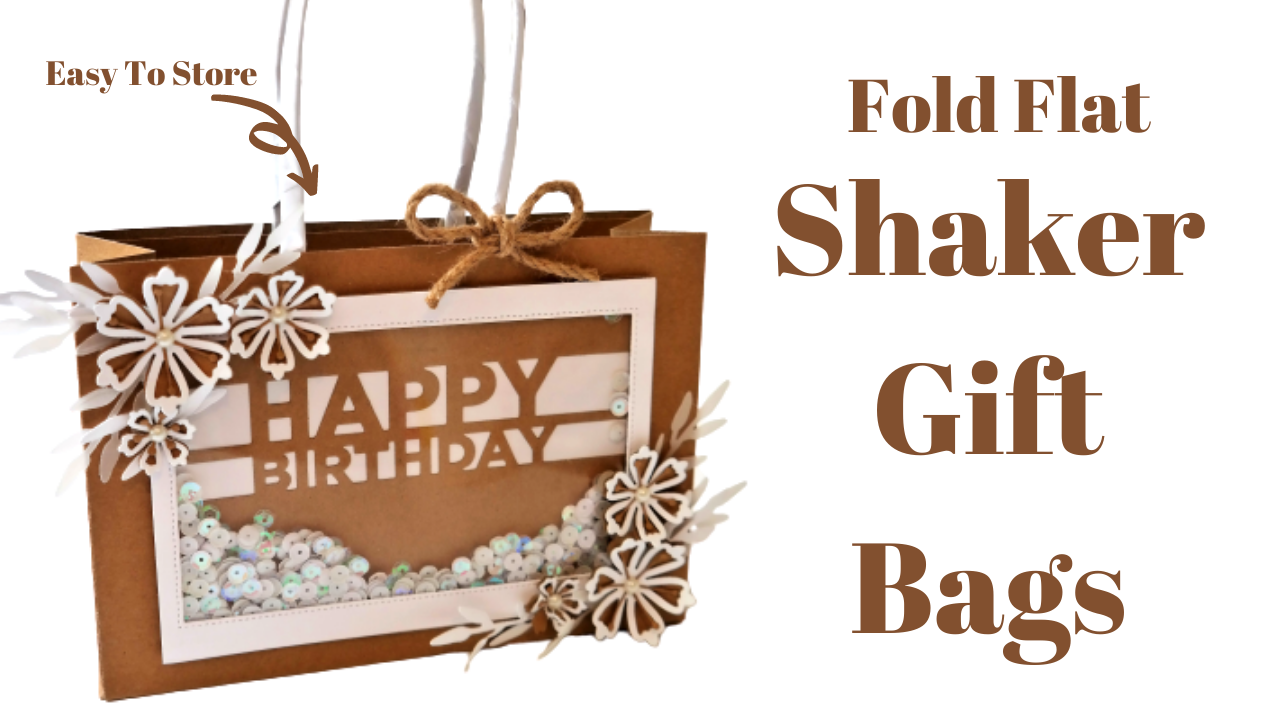 Fold Flat Shaker Gift Bags