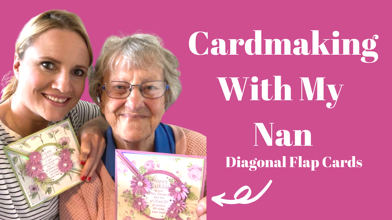 Crafting With Nan 😍 Diagonal Flap Card