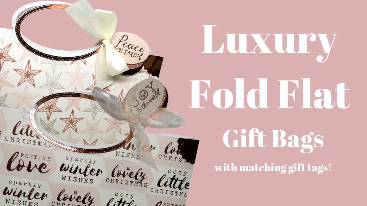 Luxury Fold Flat Gift Bags
