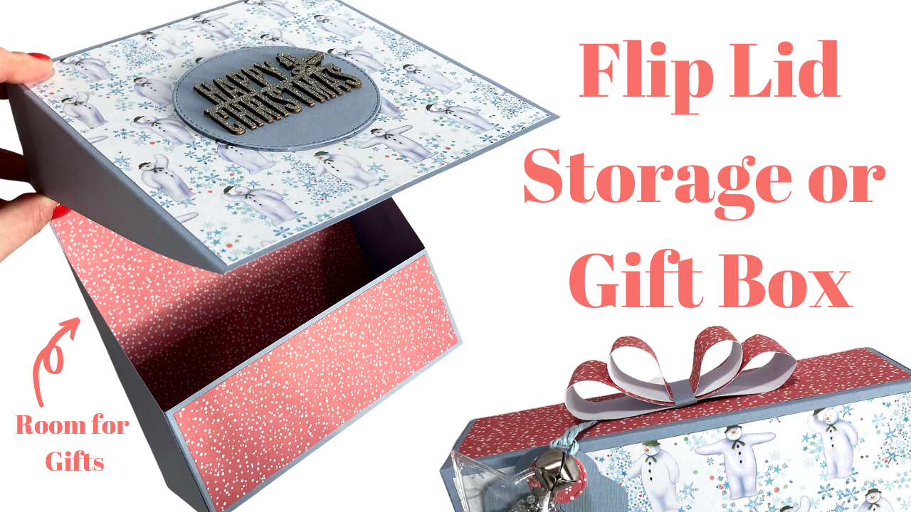 Flip Lid Storage/Gift Box