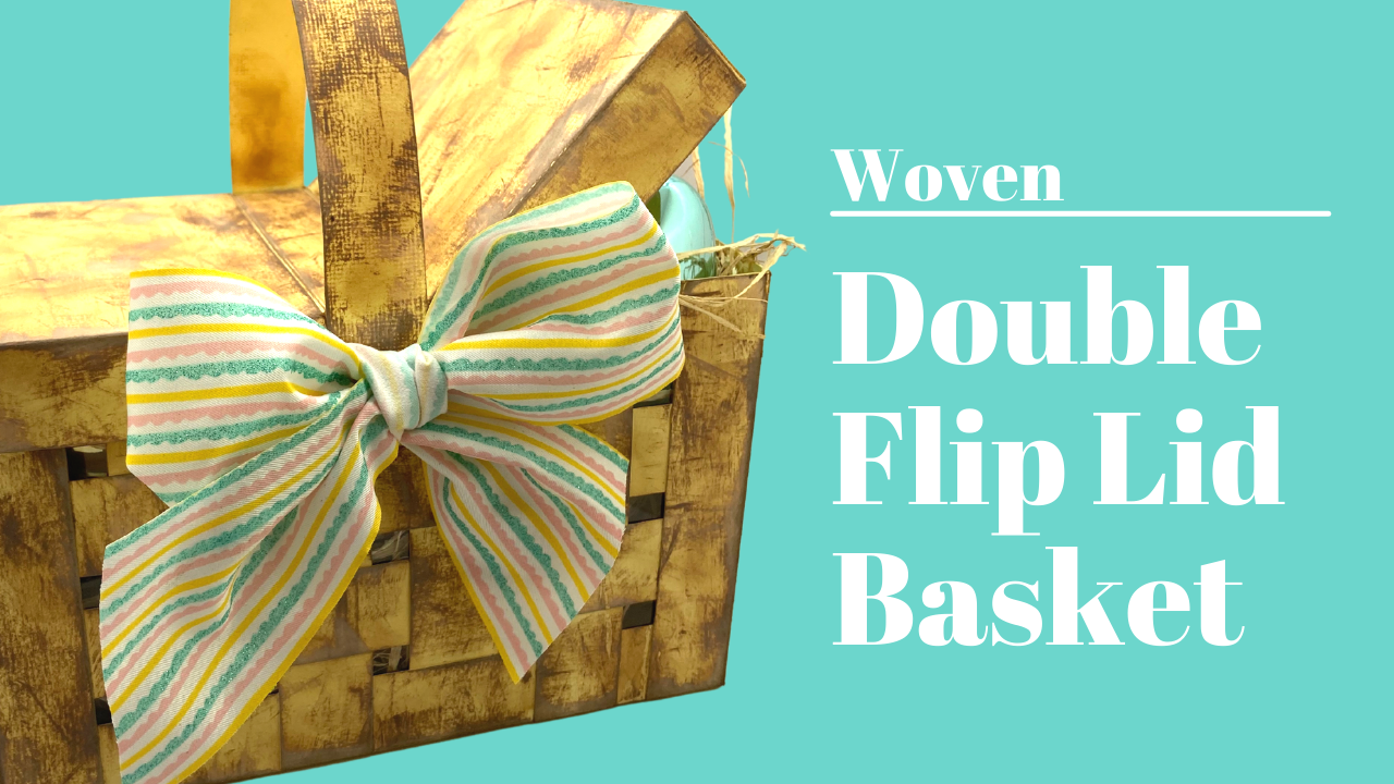 Double Flip Lid Gift Basket