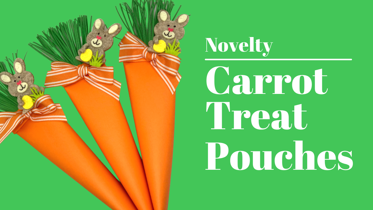 Novelty Carrot Treat Pouches