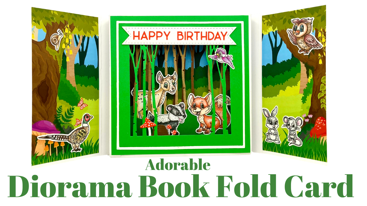 Adorable Diorama Book Fold Cards