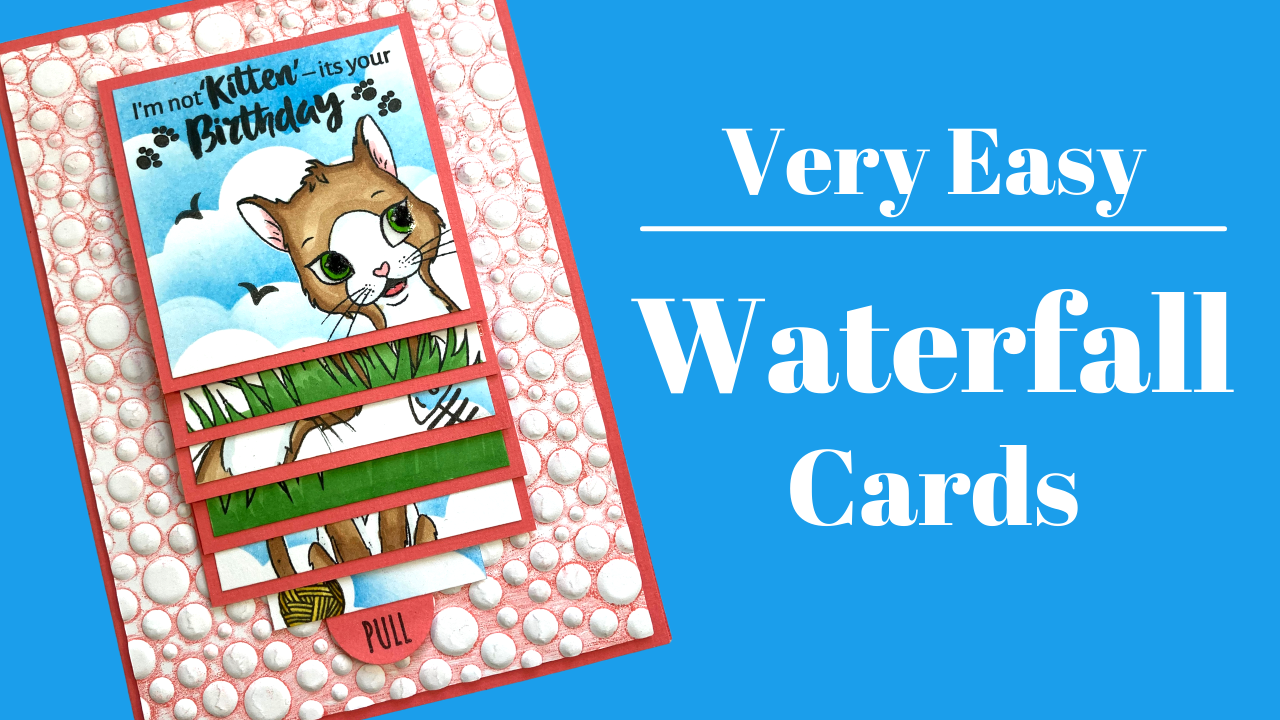 Very Easy Waterfall Cards