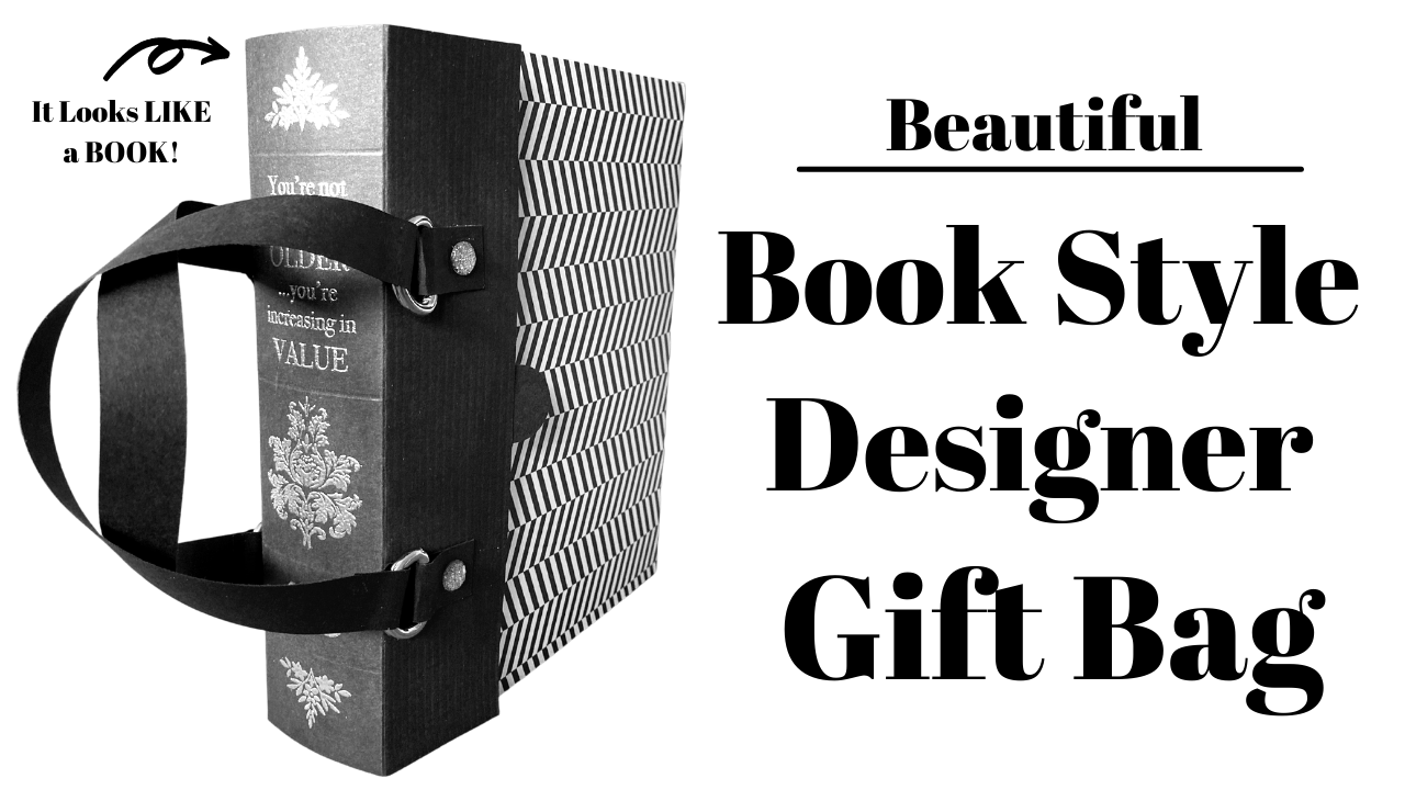 A Stunning Book Style Designer Gift Bag