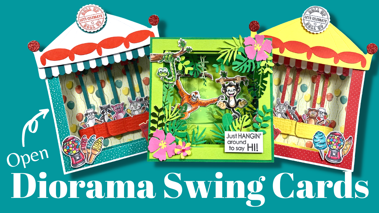 Open Diorama Swing Card