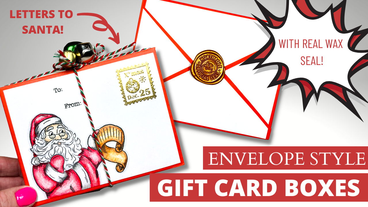 Envelope Style Gift Card Boxes