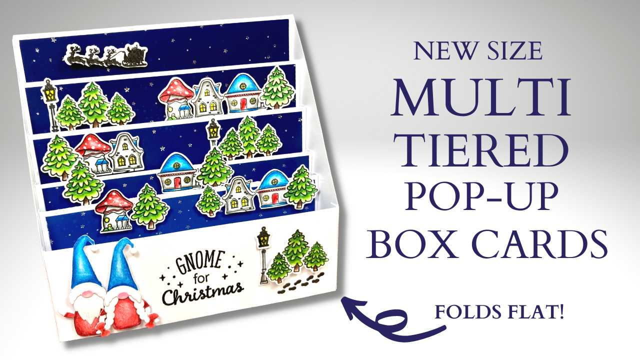 NEW SIZE | Multi Tiered Pop-Up Box Cards