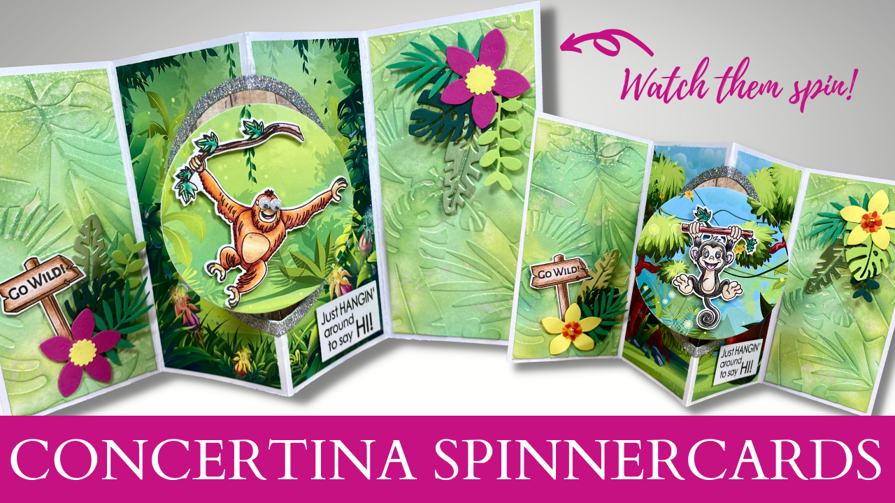 Concertina Spinner Cards