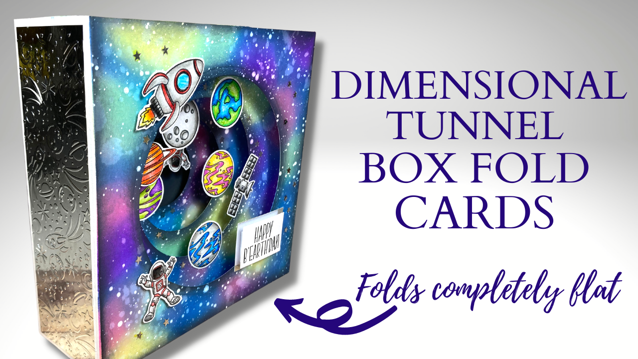 Dimensional Tunnel Box Fold Cards