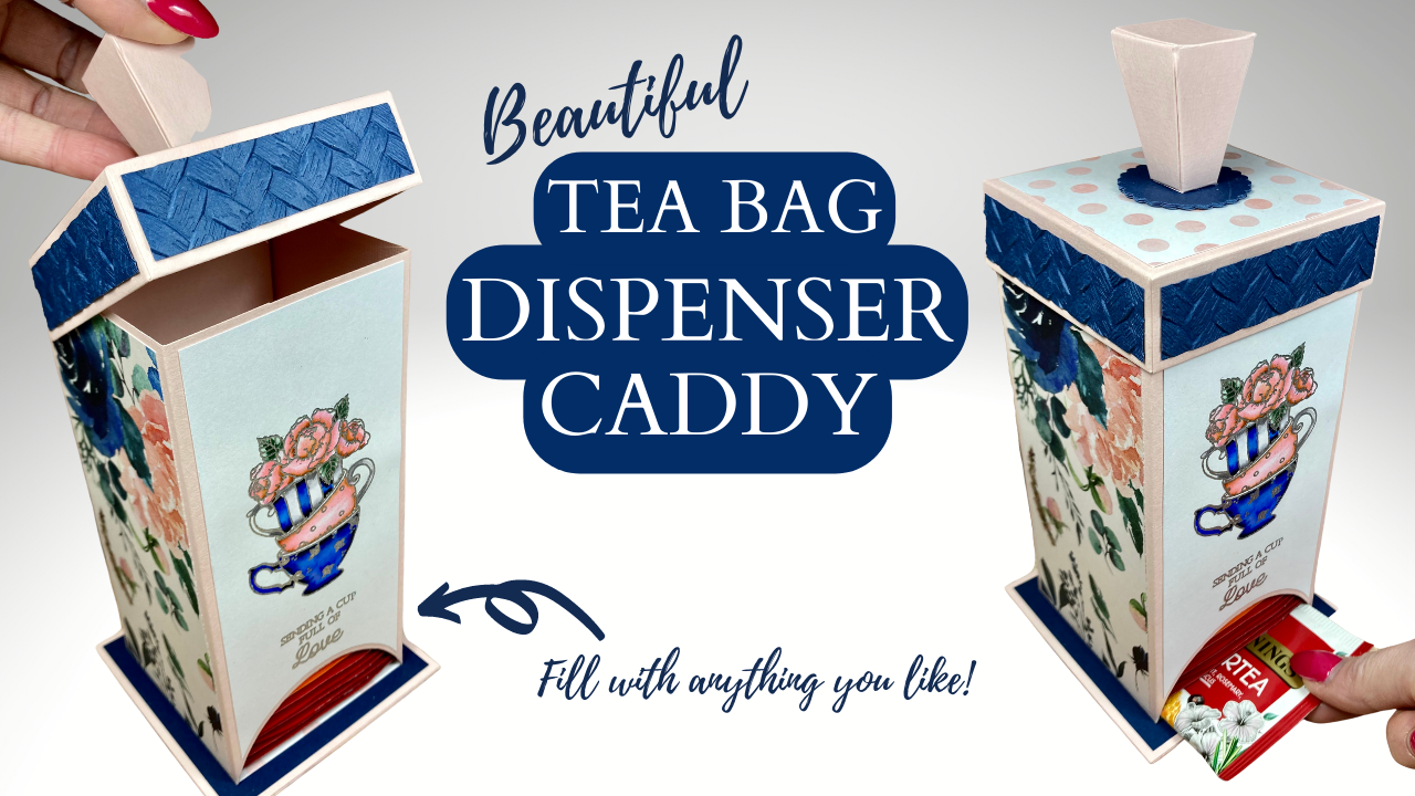 Beautiful Tea Bag Dispenser Caddy