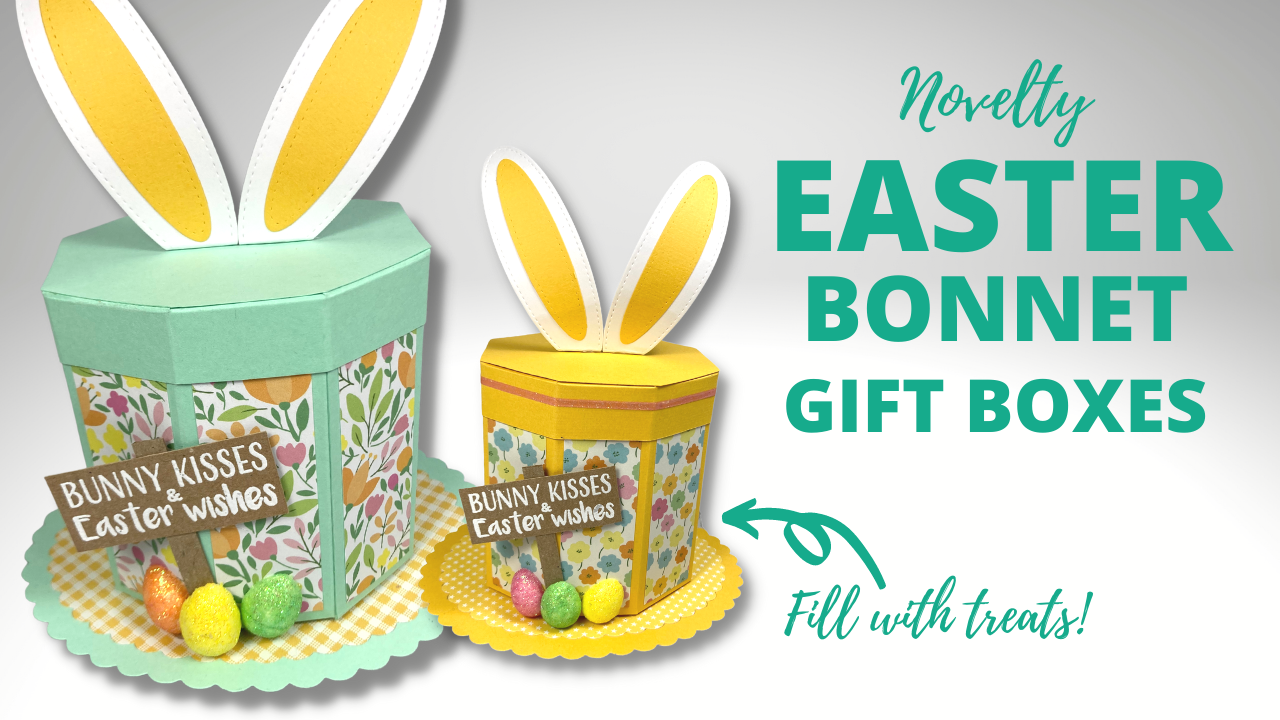 Novelty Easter Bonnet Gift Boxes