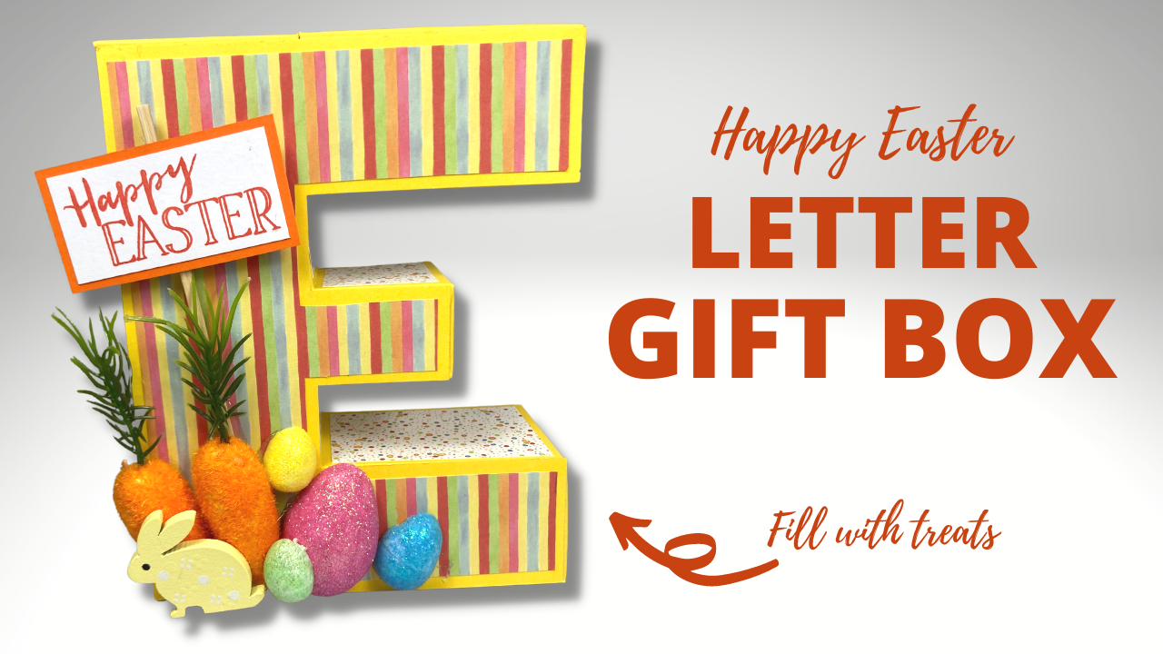 Letter E Shaped Gift Box