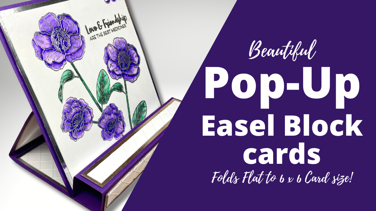 Beautiful Easel Block Pop-Up Cards