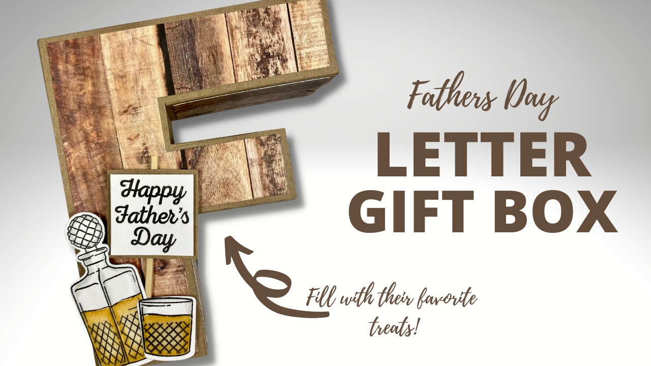 Letter F Gift Box | Father’s Day Gift Ideas