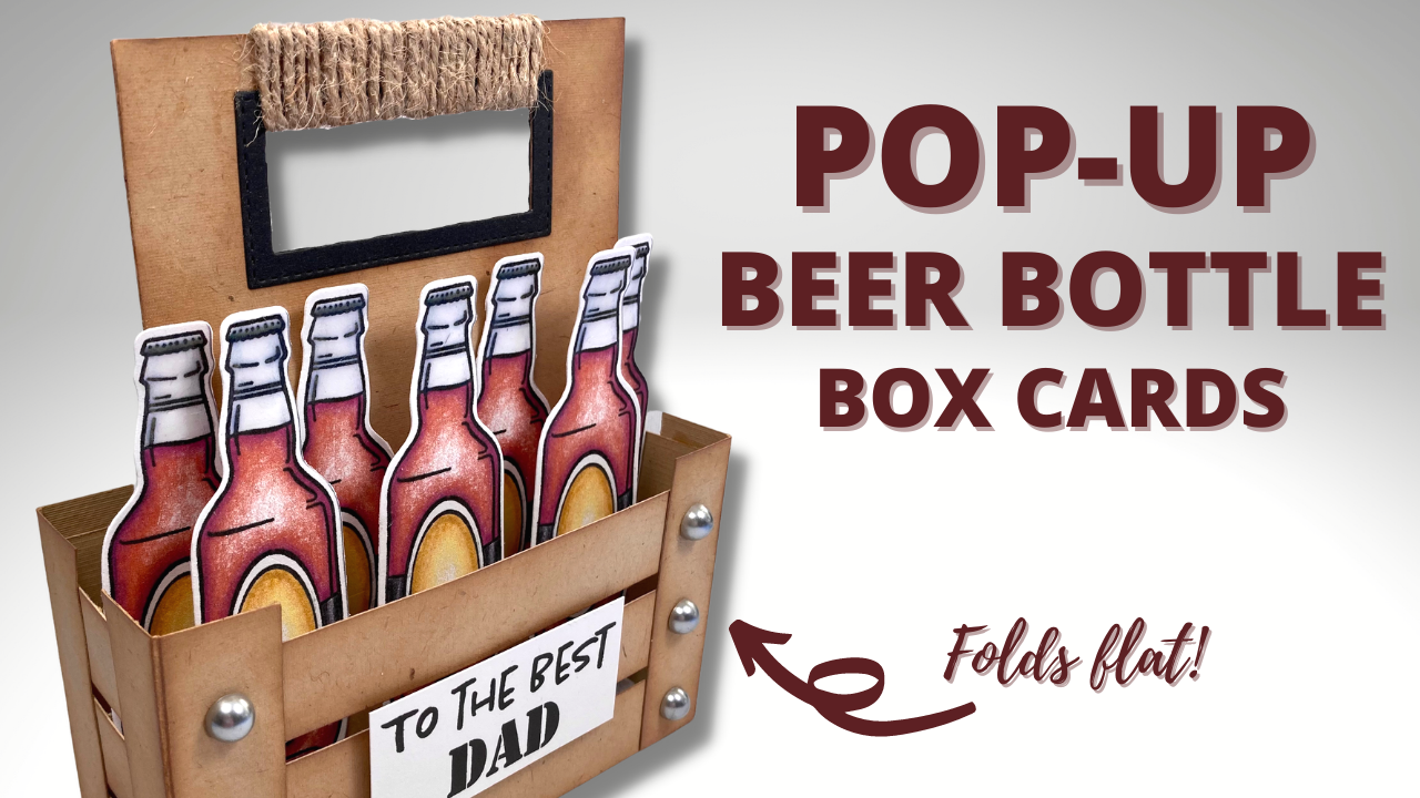 Pop-Up Box Cards – Beer Bottle Card