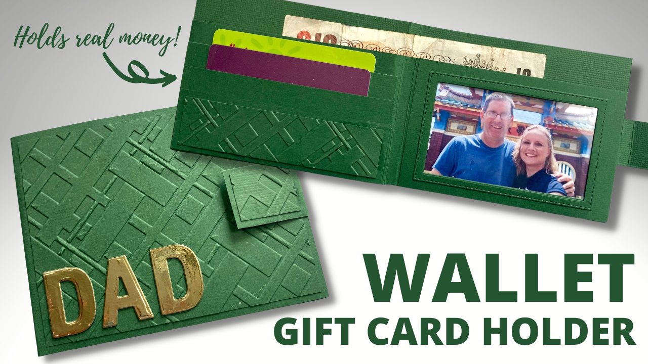 WALLET Gift Card Holder | Perfect Fathers Day Gift!