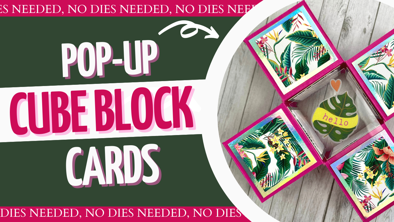 Pop-Up Cube Block Cards