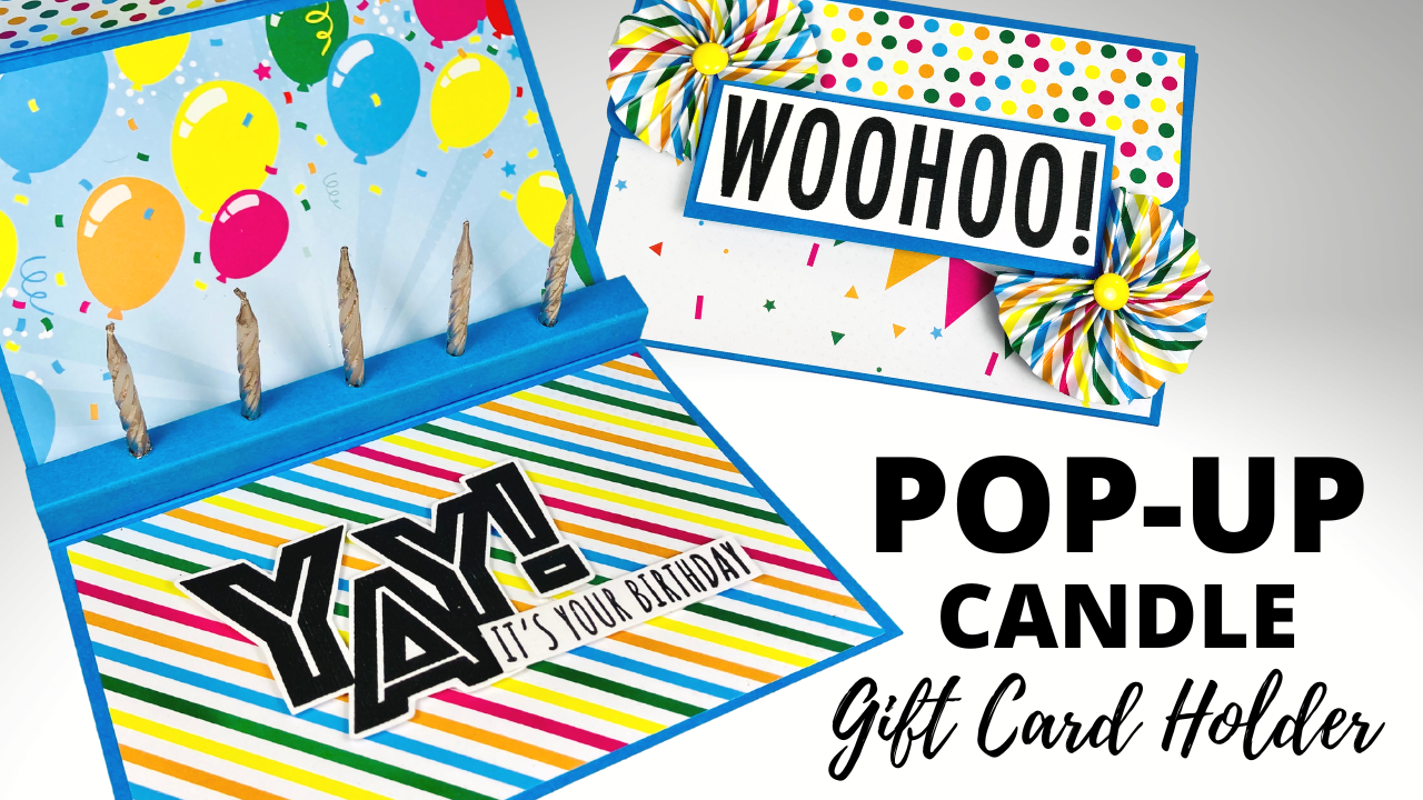 Pop-Up Candle Gift Card Holders