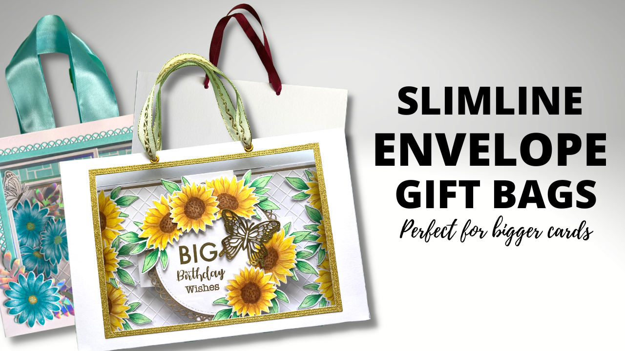 Slimline Envelope Gift Bags | Perfect for Bigger Cards!