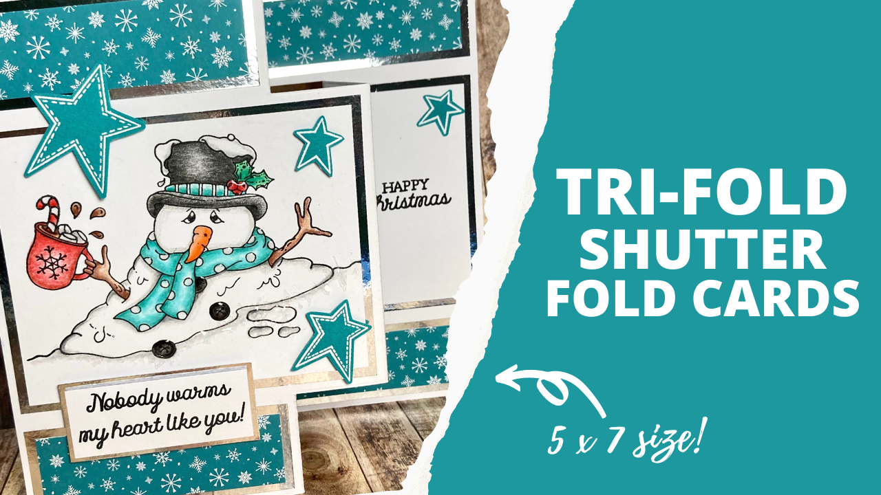 Tri-Fold Shutter Fold Cards